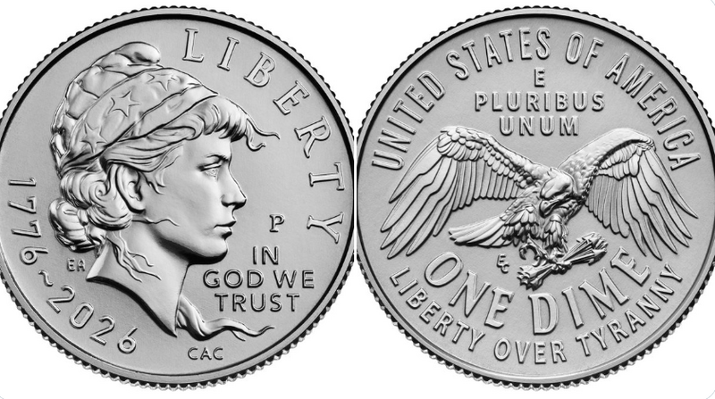 UBO8-快讯新闻-太震撼！美國獨立250週年紀念幣「神秘設計圖」曝光！竟藏有「自由女神像的殘缺真相」！